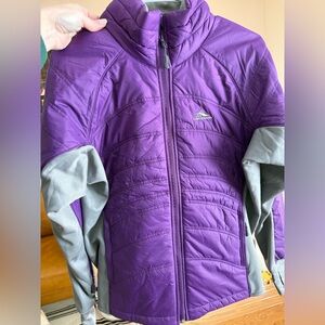 NWOT High Sierra Funston Hybrid Insulated Jacket - Purple/Grey - Size L